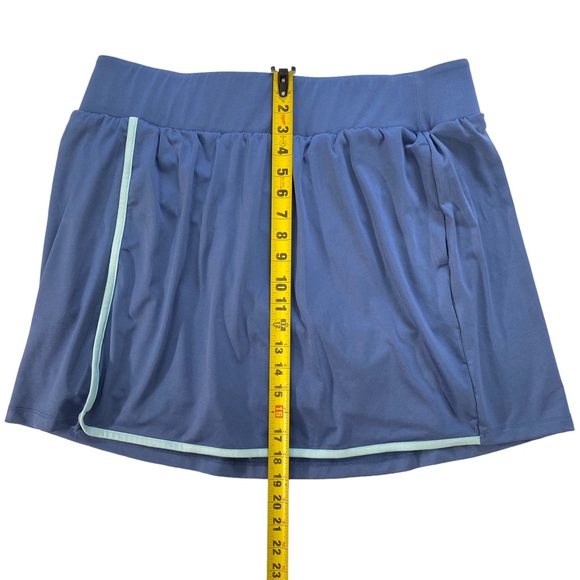 Livi Lane Bryant Blue Athletic Skort Skirt Pockets Shorts Womens 18 20 Gym Walk - Picture 6 of 10